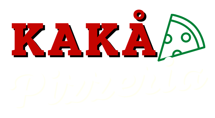 kakå pizzeria logo white